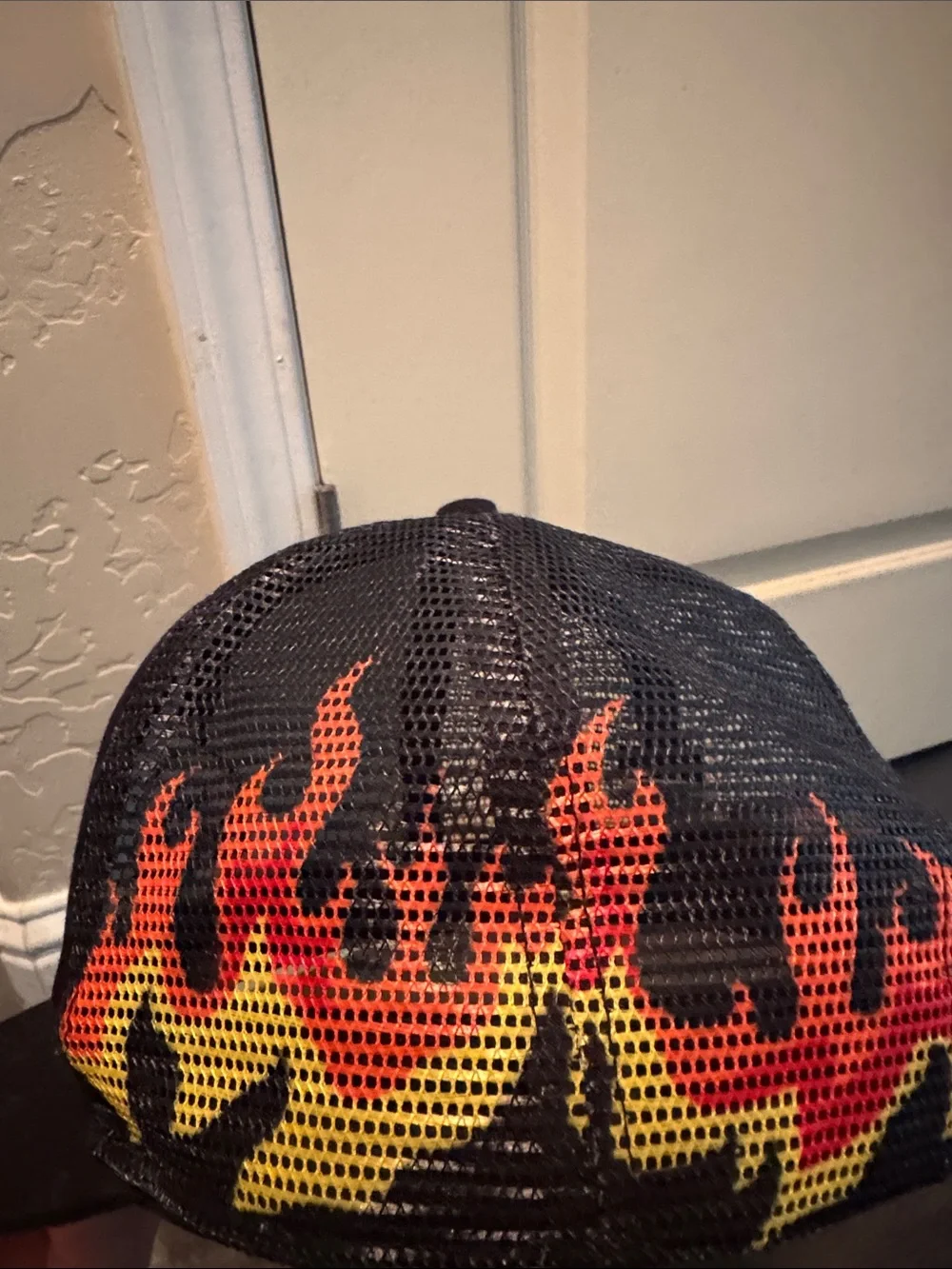 Disney Jack Skellington Black Cap with Orange & Yellow Embroidered Patch